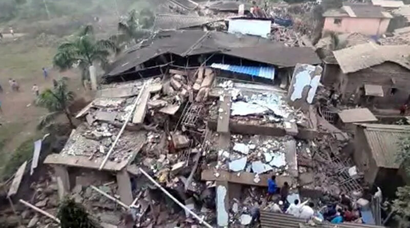 महाराष्ट्र: रायगढ़ इमारत हादसे में मरने वालों की संख्या 13 हुई, बिल्डर समेत 5 के खिलाफ केस दर्ज