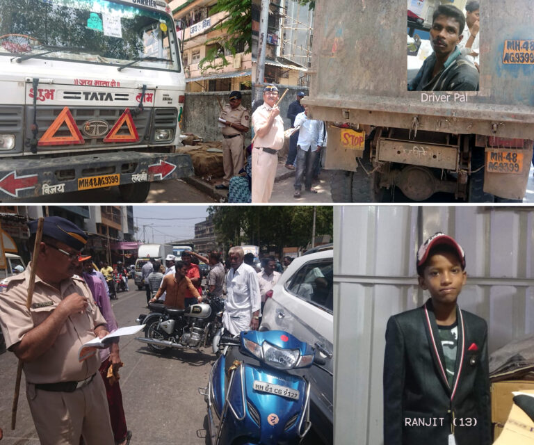 सड़क हादसे में 13 वर्षीय बालक की मौत, लॉरी ने कुचला,चालक गिरफ्तार
