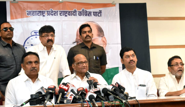मुंबई: शरद पवार बोलेे- दिल्ली की सत्ता के आगे झुकना नहीं सीखा