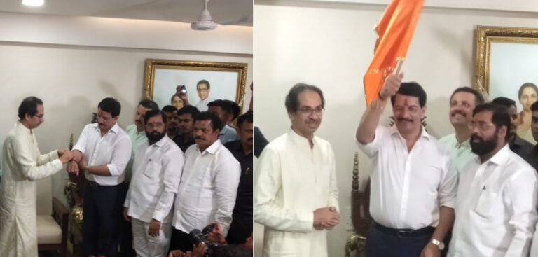 एनकाउंटर स्पेशलिस्ट शर्मा के पार्टी में प्रवेश पर उद्धव ठाकरे बोले- अब तक गन बोलती थी, अब मन बोलेगा...
