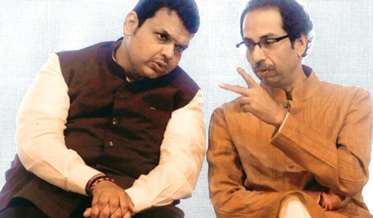 महाराष्ट्र: BJP के 'छोटे भाई' शिवसेना ने कार्टून से किया करारा प्रहार, आखिर भाजपा को निर्दलीयों की ज़रूरत क्यों?