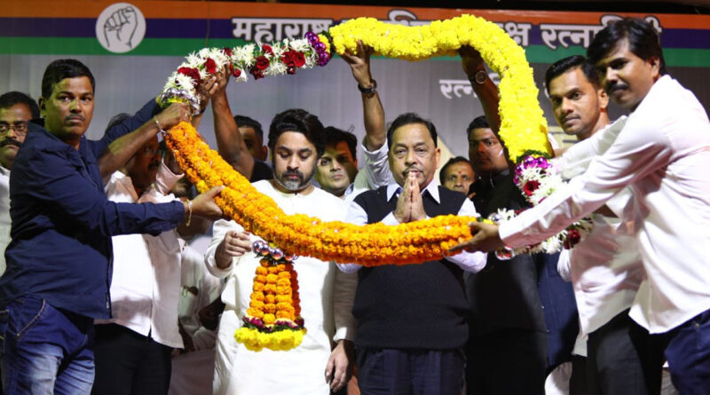 मुंबई: नारायण राणे BJP में हुए शामिल, उनकी पार्टी का भी विलय