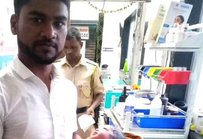 ठाणे: रेलवे स्टेशन पर गूंजी किलकारी, One Rupee Clinic में हुआ बच्चे का जन्म