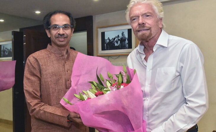 मुंबई: वर्जिन ग्रुप के फाउंडर रिचर्ड ब्रैनसन से मिले CM उद्धव ठाकरे, 10 हजार अरब डॉलर के हाइपरलूप प्रोजेक्ट को लेकर हुई चर्चा
