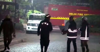 नयी दिल्ली: प्रधानमंत्री आवास के परिसर में लगी आग, काबू