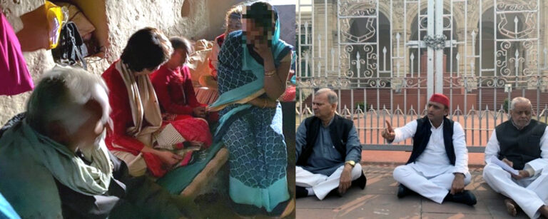 उन्नाव गैंगरेप पीड़िता के परिजनों से मिलीं प्रियंका गांधी, मीडिया से बोलीं- परिवार पर एक साल से हो रहा है जुल्म
