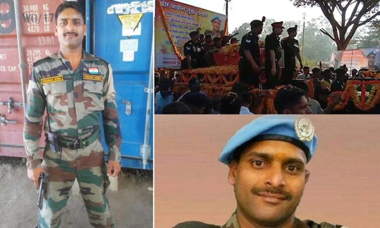 महाराष्ट्र: सीमा पर शहीद हुए कोल्हापुर के जवान का हुआ अंतिम संस्कार, नम आंखों से हजारों लोगों ने दी विदाई...