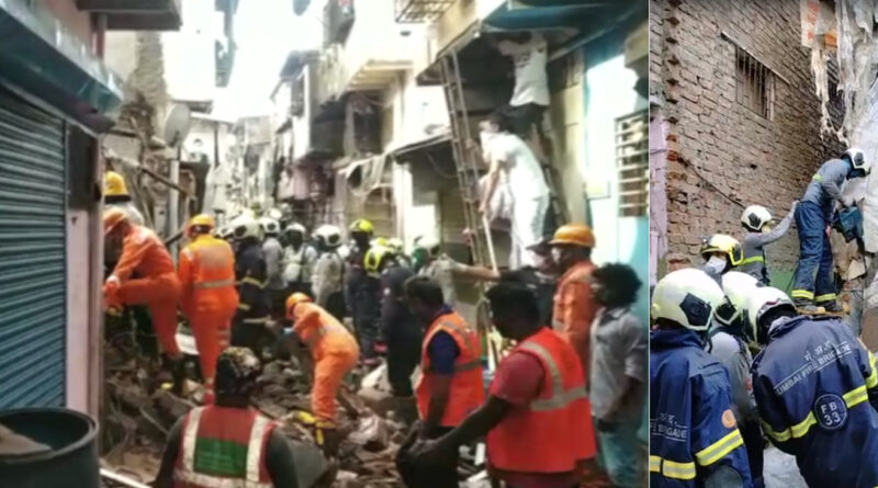 मुंबई: कांदिवली में गिरा जर्जर मकान, रेस्क्यू ऑपरेशन में बचाए गए 12 लोग