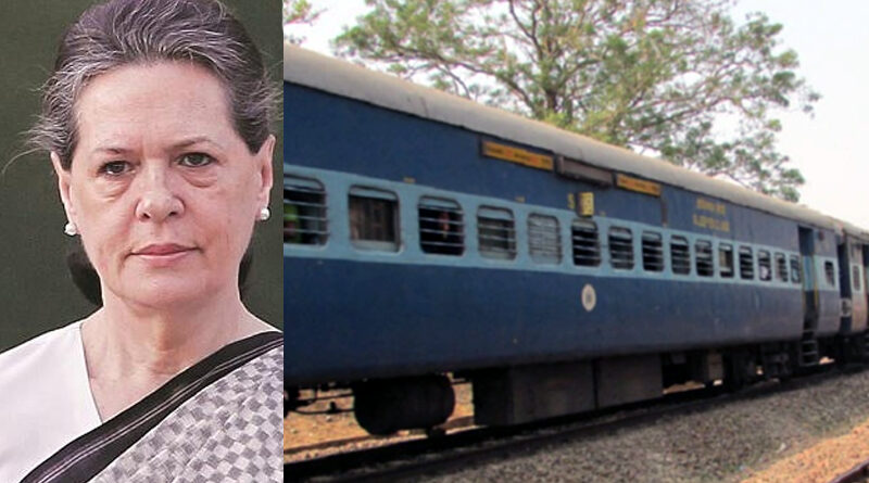 सोनिया गांधी का ऐलान-मजदूरों के रेल टिकट का खर्च उठाएगी कांग्रेस