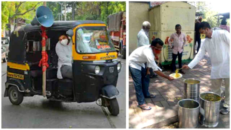 पुणे: शादी के लिए जुटाए पैसे से गरीबों को खाना खिला रहा रिक्शा ड्राइवर!