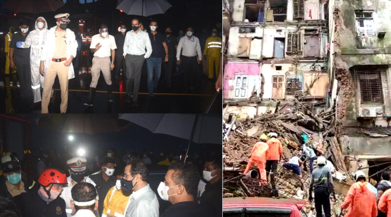 मुंबई: पुरानी इमारत का हिस्‍सा ढहा, 4 की मौत, मालवणी इमारत हादसे में 2 की मौत! CM ठाकरे ने लिया जायजा