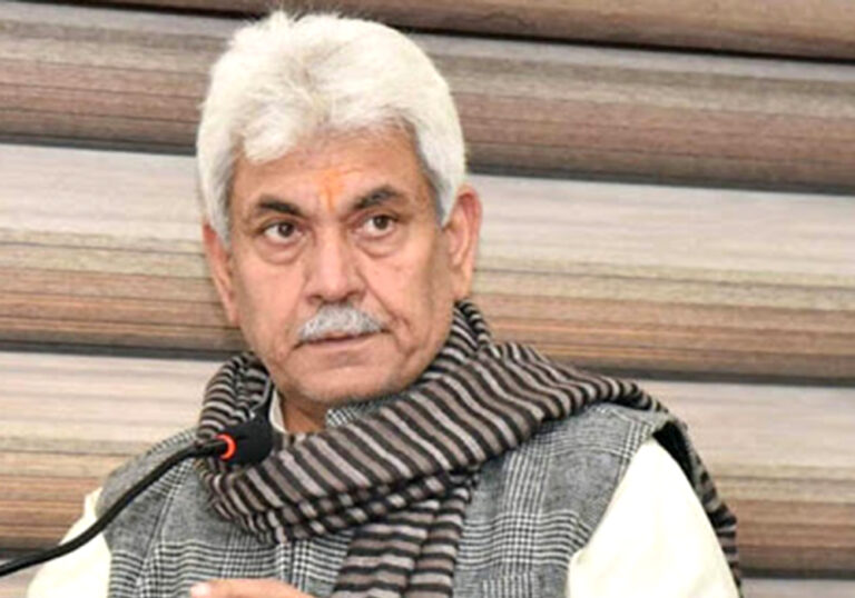 भाजपा नेता मनोज सिन्हा बने जम्मू-कश्मीर के नए उपराज्यपाल