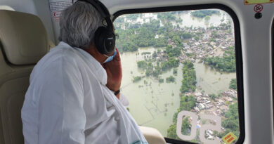 बिहार में बाढ़ का कहर, 16 जिलों के 1165 पंचायतों में घुसा पानी, CM ने किया बाढ़ग्रस्त इलाकों का हवाई सर्वेक्षण