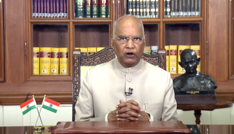 राष्ट्रपति कोविंद का चीन को संदेश- अशांति पैदा करने वालों को माकूल जवाब देंगे