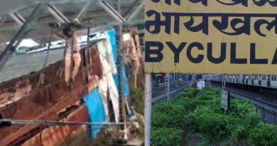 मुंबई: बिजली के खंबे पर चढ़ा युवक, हालत गंभीर