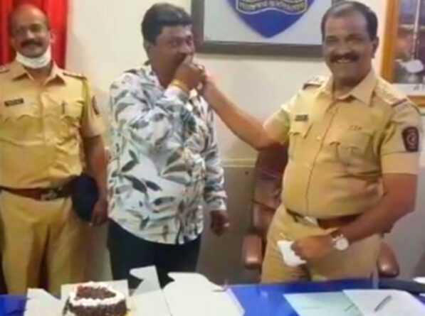 पुलिस थाने में हिस्ट्रीशीटर का जन्मदिन मनाने वाले पुलिसवालों पर गिरेगी गाज? सीपी के आदेश के बाद जांच शुरू