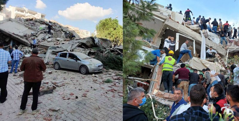 बड़ी आपदा: तुर्की और ग्रीस में 7 की तीव्रता से भूकंप के झटके, अब तक 6 की मौत और 202 घायल, इजमिर शहर में घुसा समुद्र का पानी