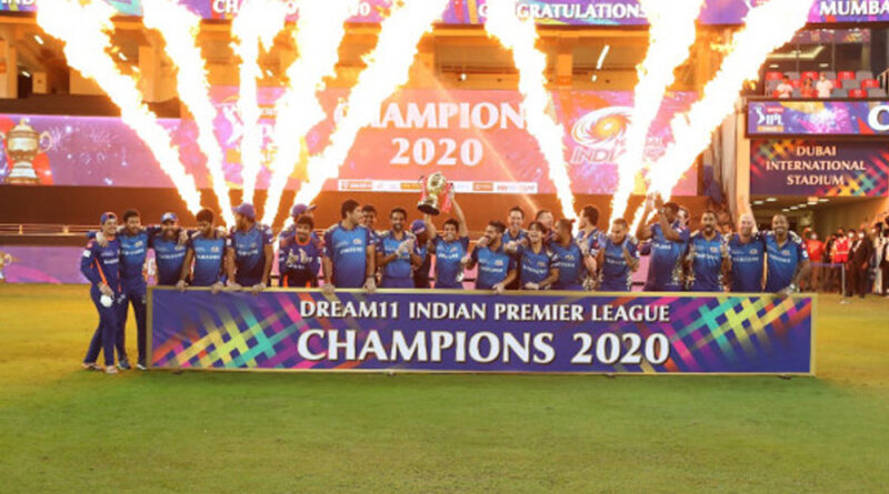 IPL 2020: मुंबई 5वीं बार बनी IPL चैम्पियन, फाइनल में दिल्ली को 5 विकेट से हराया