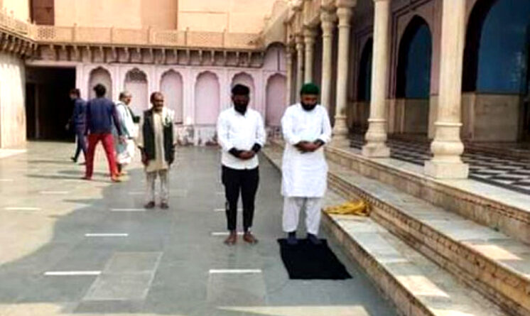 मथुरा: नंदबाबा मंदिर में नमाज पढ़ने के आरोप में फैसल खान गिरफ्तार, यूपी पुलिस ने दिल्ली से पकड़ा