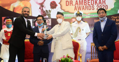 मुंबई: अभिनेता सुनील शेट्टी को मिला 'भारत रत्न डॉ आंबेडकर अवॉर्ड', कोरोना काल में की लोगों की मदद