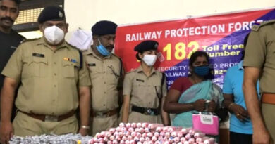 केरल: ट्रेन में महिला यात्री के पास से भारी मात्रा में जिलेटिन की छड़ें, डिटोनेटर बरामद