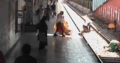 मुंबई: दादर रेलवे स्‍टेशन पर चलती ट्रेन के आगे कूदी महिला; पुलिस जवान ने बचाई जान!