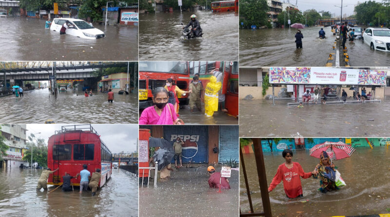 महाराष्ट्र में मानसून की दस्तक, ट्रेन सेवाएं प्रभावित, पहली बारिश ने खोली ड्रेनेज सिस्टम की पोल, कई इलाकों में भरा पानी