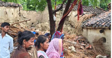 जौनपुर में मड़हे पर कच्चे मकान की दीवार गिरने से भाई की मौत! बहन गंभीर रूप से घायल