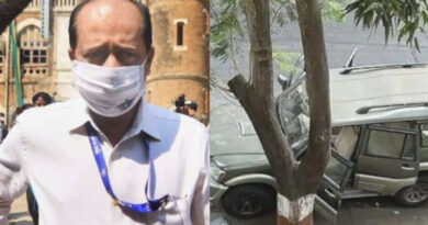 मुंबई: जबरन वसूली और एंटीलिया मास्टरमाइंड वाजे को 13 नवंबर तक पुलिस कस्टडी