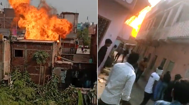 धमाकों से दहला भागलपुर का नवगछिया, एक के बाद एक 21 सिलेंडर में विस्फोट, पूरे इलाके मची में अफरातफरी