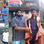 जरूरतमंदों को कंबल वितरण करते हुए समाजसेवी व कांग्रेस नेता राकेश पांडे