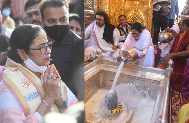 वाराणसी में ममता बनर्जी बोलीं- 'खेला होबे और खदेड़ा होबे'