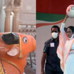 ममता बनर्जी ने काशी विश्‍वनाथ मंदिर में नंदी के कान में मांगी यह मन्‍नत