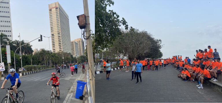 मुंबई पुलिस ने शुरू की 'संडे स्ट्रीट', मौज-मस्ती के लिए घरों से बाहर निकले मुंबईकर