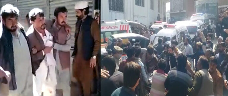 पाकिस्तान के पेशावर में नमाज़ के दौरान मस्जिद में विस्फोट, 40 की मौत, 50 से ज्यादा लोग घायल