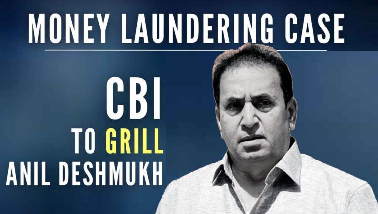 भ्रष्टाचार मामले में पूर्व गृहमंत्री अनिल देशमुख को 11 अप्रैल तक सीबीआई हिरासत