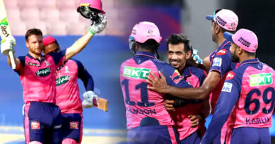 राजस्थान रॉयल्स ने मुंबई इंडियंस को 23 रनों से हराया, पोलार्ड की स्लो बैटिंग MI पर पड़ी भारी
