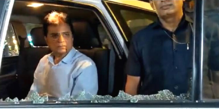 'हनुमान चालीसा' पर बवाल: शिवसैनिकों ने किया भाजपा नेता किरीट सोमैया की कार पर पथराव; सोमैया बोले- राज्य सरकार का प्रयोजित हमला