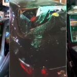 उपद्रवियों ने 20-25 गाड़ियों के कांच फोड़े