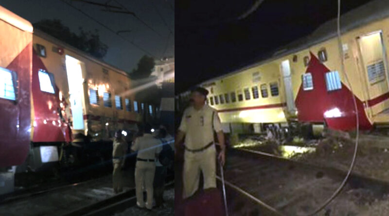 मुंबई के माटुंगा में एक ही ट्रैक पर आई दो ट्रेनें, पटरी से उतरी 3 बोगियां, कोई हताहत नहीं
