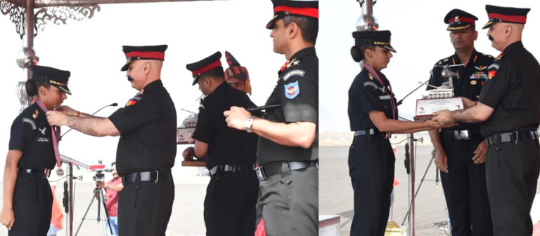 भारतीय सेना की पहली महिला 'कॉम्बैट एविएटर' बनीं अभिलाषा!