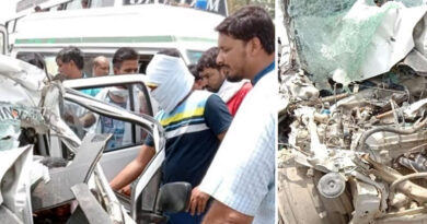 कानपुर में दर्दनाक सड़क हादसा: पानी के टैंकर में जा घुसी कार, चार लोगों की मौत!