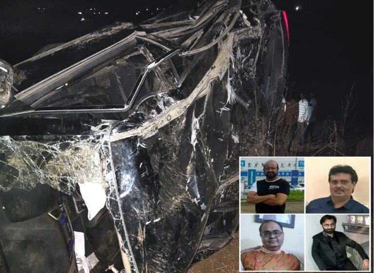 महाराष्ट्र के बीड जिले में भीषण सड़क हादसा; 60 फीट गहरी खाई में गिरी कार, एक ही परिवार के 4 लोगों की मौत!