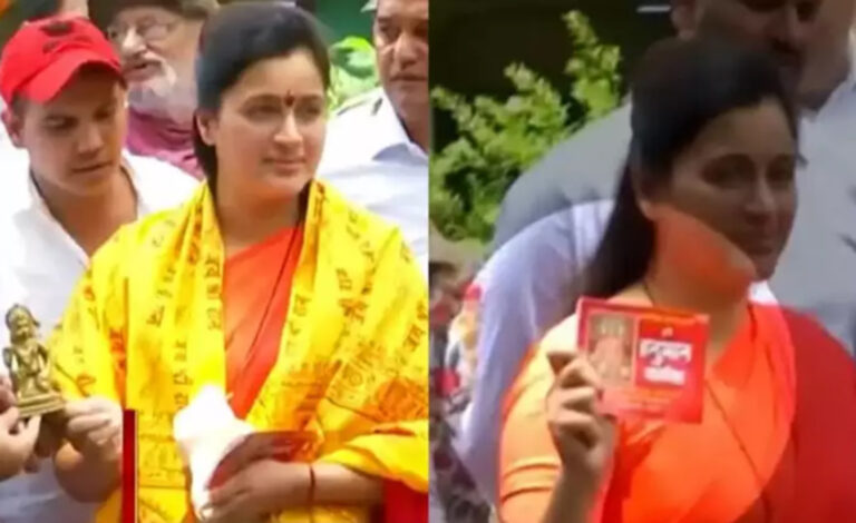 नवनीत राणा बोलीं- 'हनुमान चालीसा' पढ़ना गुनाह; तो मैं 14 दिन क्या 14 साल भी जेल में रहने को तैयार हूं...