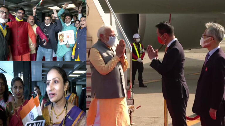 जापान के टोक्यो पहुंचे पीएम मोदी का हुआ गर्मजोशी से स्वागत, क्वाड लीडर्स समिट में लेंगे भाग