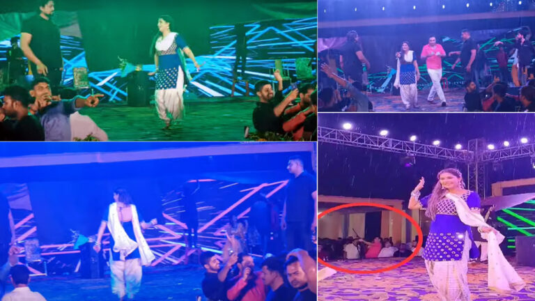 बिहार में गोलियों के बीच सपना चौधरी ने लगाए ठुमके; बारिश में भीगते हुए पूर्व MLA की मैरिज एनिवर्सरी में किया डांस