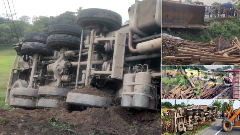 बिहार के पूर्णिया में ट्रक पलटने से आठ लोगों की मौत!