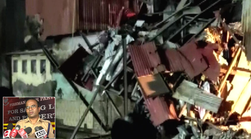 बांद्रा के शास्त्री नगर में दो मंजिला मकान का ढांचा गिरने से एक व्यक्ति की मौत! 16 घायल