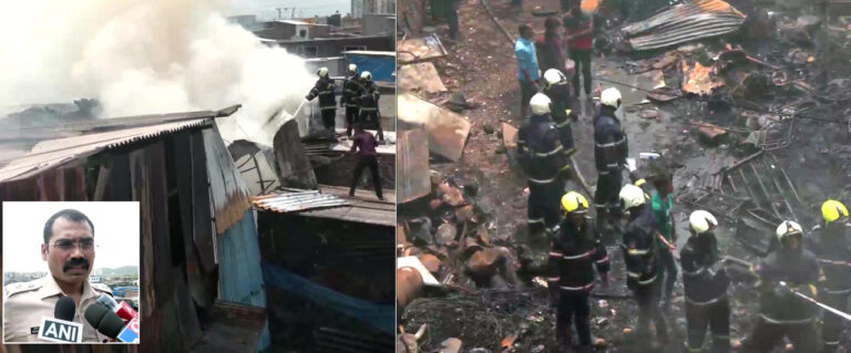 मुंबई: मानखुर्द के गोदामों में लगी भीषण आग! स्थानीय लोगों का आरोप- जानबूझकर लगाई जाती है ये आग!