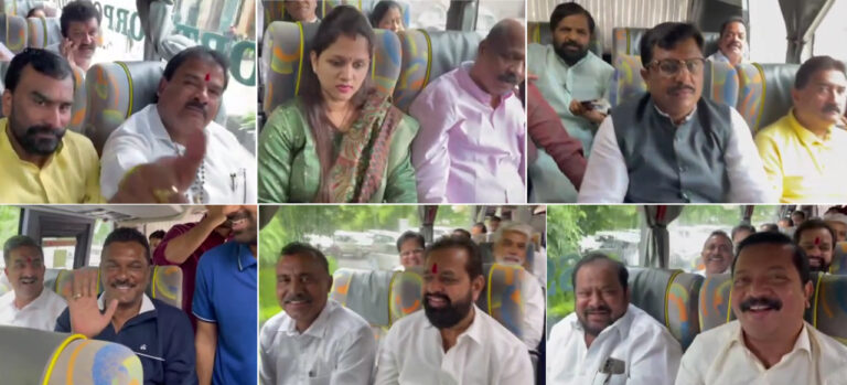 गुवाहाटी के होटल से निकले बागी विधायक, आज की रात गोवा में; कल पहुंचेगे विधानसभा